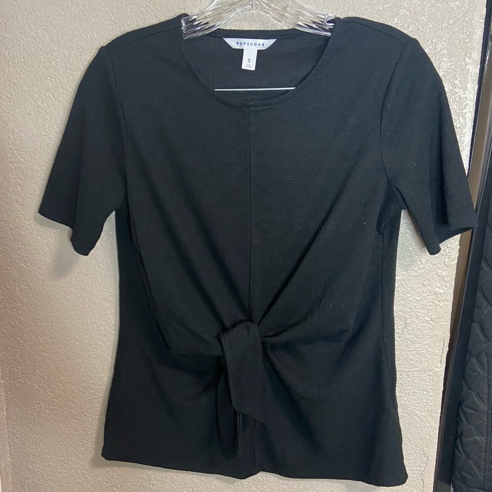 Popsugar Black Shirt size Small